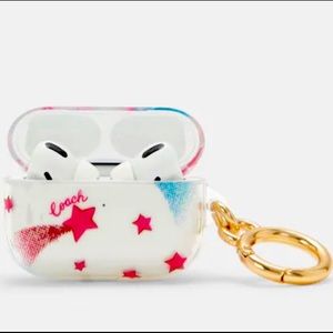 Coach AirPods Pro Case w/ clip